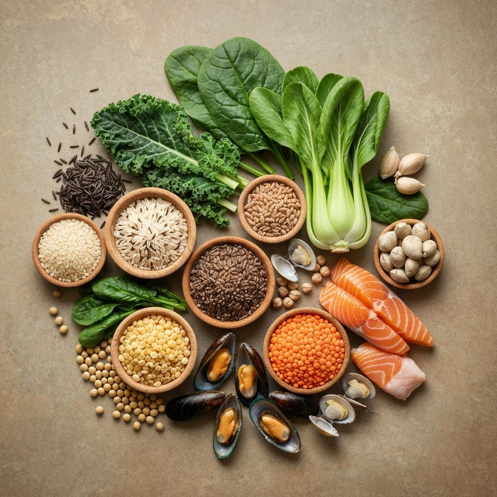 Foods rich in minerals for male health